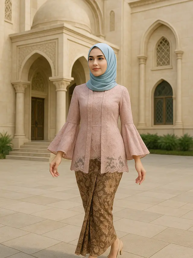 Inspirasi Model Kebaya Modern Hijab