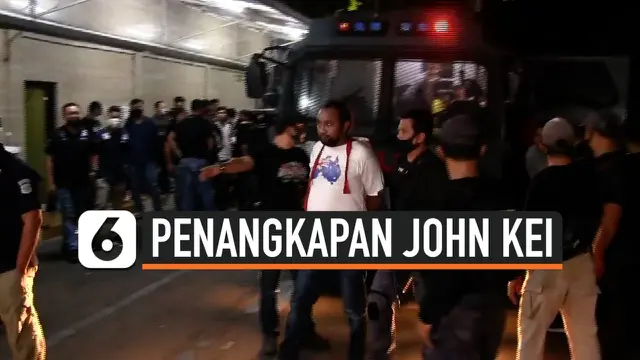 VIDEO: John Kei dan Komplotannya Ditangkap Polisi