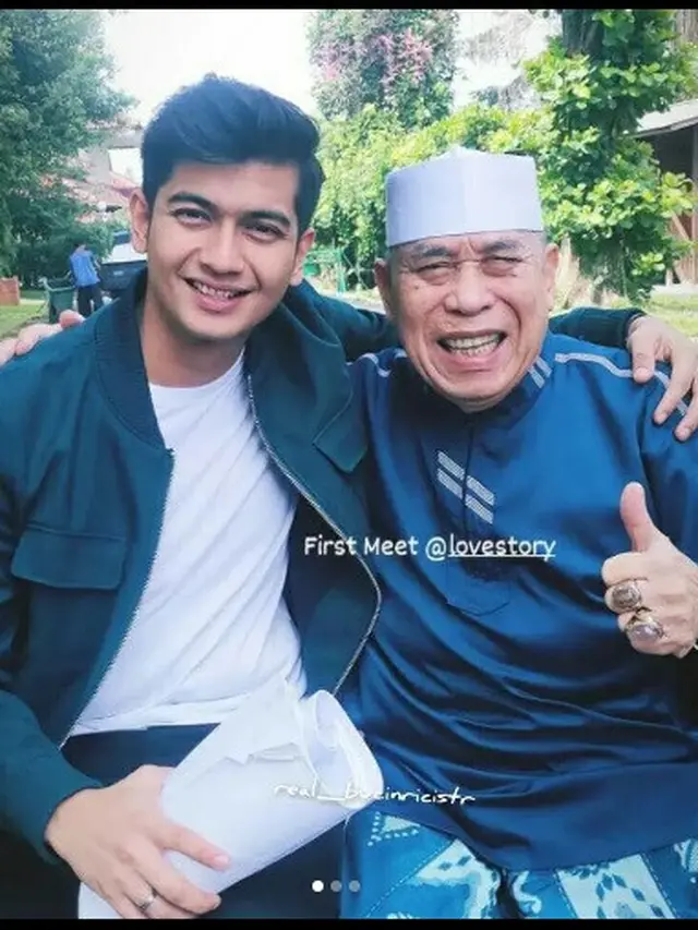 Teuku Ryan Syuting Love Story The Series, Suami Ria Ricis Adu Akting dengan Latief Sitepu (Foto: Instagram real_bucinricistr)