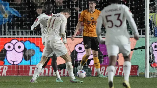 Newport County vs Manchester United