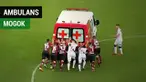 Berita video insiden menarik di Liga Brasil saat mobil ambulans mogok di tengah lapangan saat membawa pemain yang pingsan.