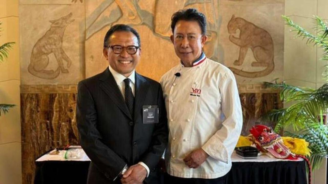 KJRI San Francisco Jajaki Kolaborasi dengan Chef Martin Yan untuk Perkuat Promosi Kuliner Nusantara AS