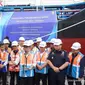 Menteri Perdagangan Zulkifli Hasan memimpin ekspose temuan kapal tanker asal impor yang tidak memenuhi ketentuan impor hasil pengawasan di luar kawasan pabean (post-border), hari ini, Rabu, (8/5) di Palembang, Sumatra Selatan. Kapal tanker senilai Rp50,9 miliar tersebut termasuk kategori Barang Modal Tidak Baru (BMTB)/Istimewa.