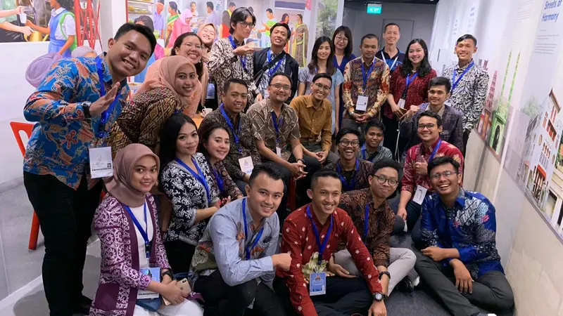 Para peserta  program Indonesian Young Leaders Exchange Program (IYLEP) Angkatan I yang dilaksanakan oleh Perkumpulan Kader Bangsa, Senin, 22 April 2019. (Istimewa)