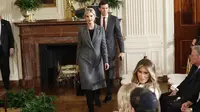 Tugas Perdana First Lady Melania Dibayangi Ivanka Trump (AP)
