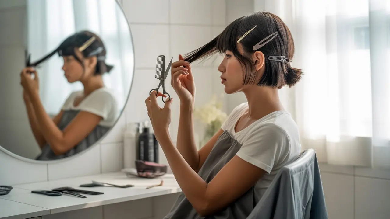 cara bikin poni ala korea