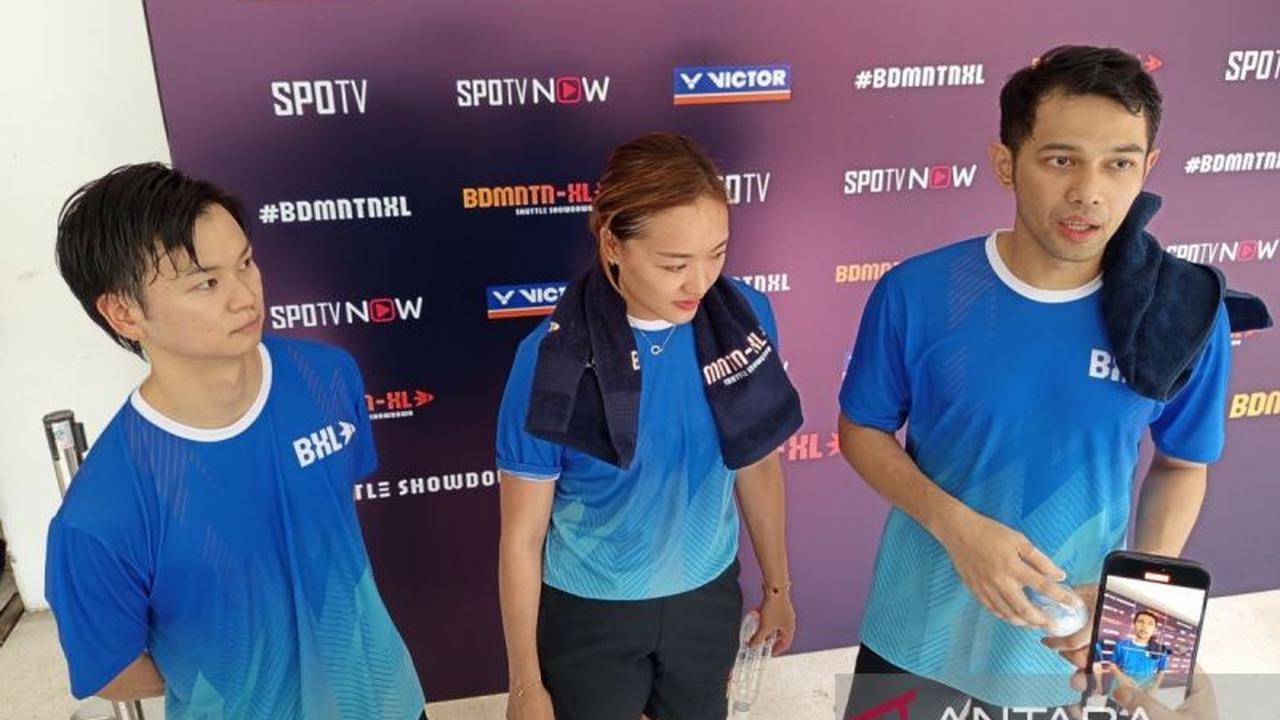 Fajar Alfian Ungkap Kunci Kemenangan! Tim Lightning Hajar Rockets 4-0 di BDMNTN-XL Jakarta 2025