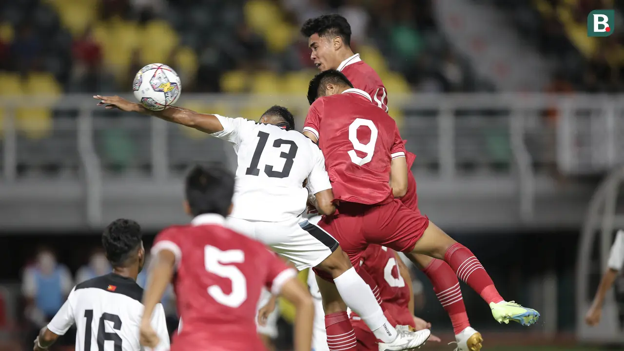 Kualifikasi Piala Asia U-20 2023: Indonesia vs Timor Leste