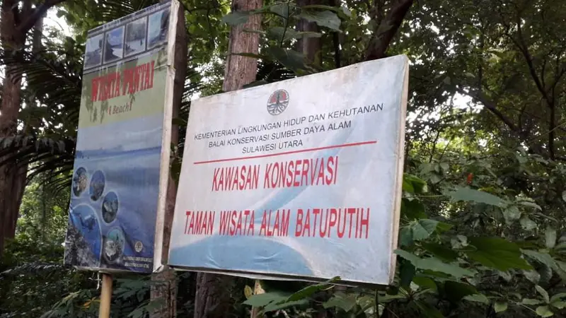 Taman Wisata Alam Batuputih di Bitung