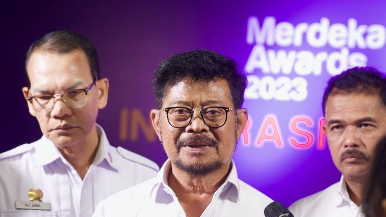 Berhasil Mitigas El Nino, Kementan Diganjar Penghargaan Merdeka Awards 2023