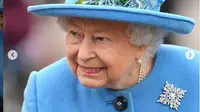 Ratu Elizabeth dengan Bros Favoritnya. (dok.Instagram @hm.quuenelizabeth/https://www.instagram.com/p/B8EoZVhoDKe/Henry)
