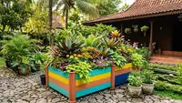 9 Ide Dekorasi Bedengan Tanaman yang Unik untuk Mempercantik Halaman Rumah
