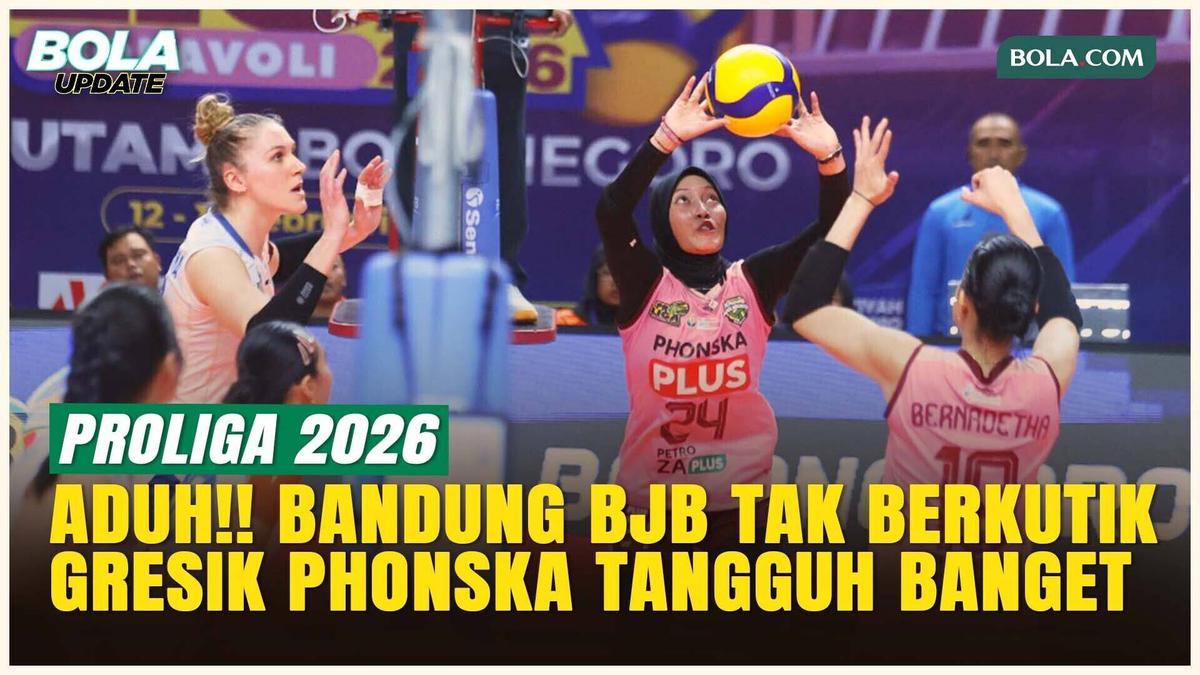Jalan Terjal Bandung BJB Tandamata: Kalah 0-3 dari Gresik Phonska, Peluang Final Four Kian Menipis