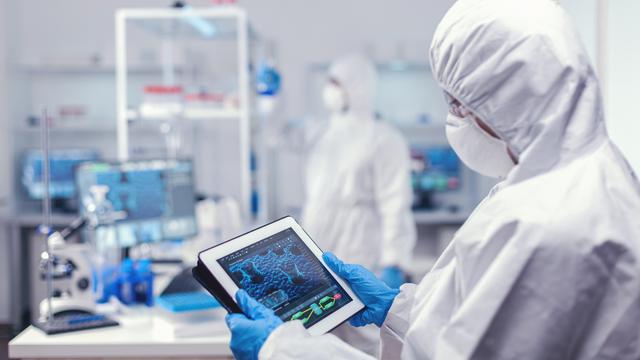 Ilustrasi riset laboratorium