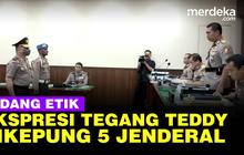 VIDEO: Ekspresi Irjen Teddy Minahasa Jalani Sidang Etik, Dikawal 5 Jenderal Polisi