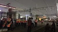 Tawuran di Manggarai ganggu perjalanan KRL