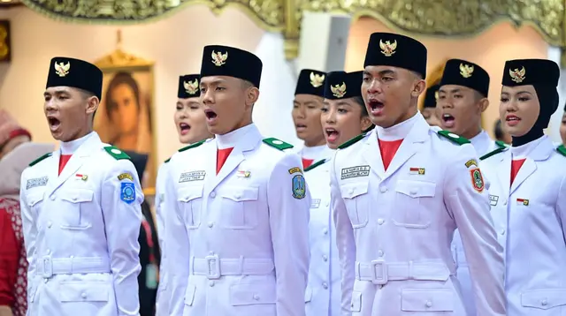 Tim Paskibraka Indonesia Berdaulat Siap Kibarkan Merah Putih di Istana Merdeka