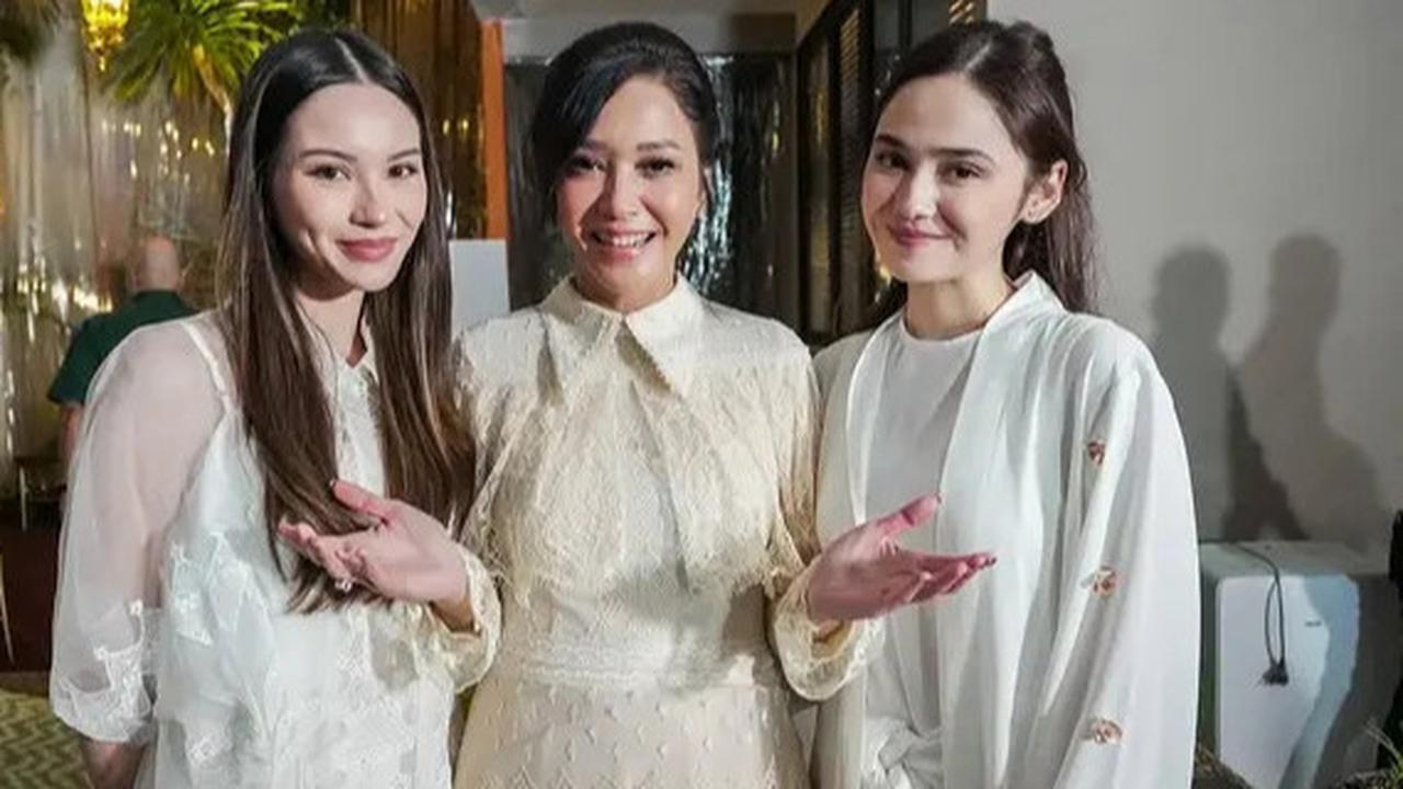 7 Potret Keakraban Maia Estianty dengan Para Calon Menantu  di Momen Halal Bihalal, Sayangnya Tisaa Biani Absen