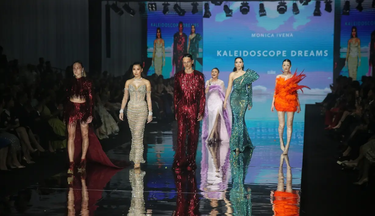 Keempat segmen tersebut di antaranya Gatsby, Disco, Under the Sea, dan Birds of Paradise. [Foto: Fimela/Adrian Utama P].