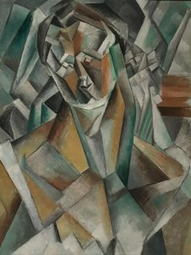 Femme assise oleh Pablo Picasso. (Foto: The Dolphin Gallery)
