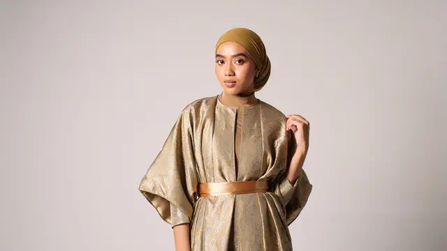 Model Bridesmaid Hijab Brokat