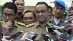 Beredar foto Sandiaga Uno menggunakan lip balm saat sesi wawancara dengan wartawan.