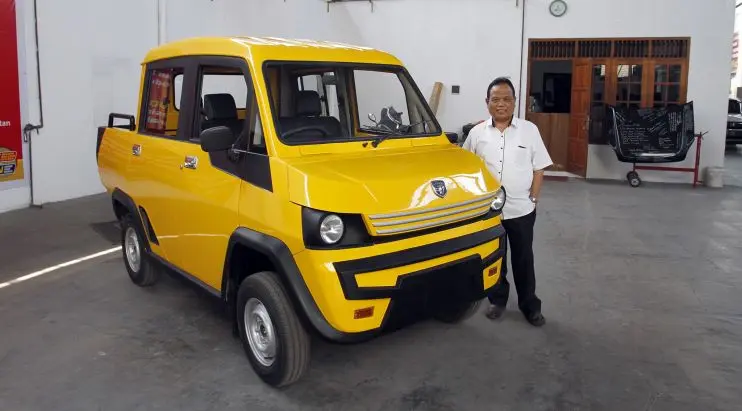 Prototipe Kiat Mahesa Nusantara dibuat Kiat Motor yang dimotori oleh Sukiyat. (Liputan6.com)
