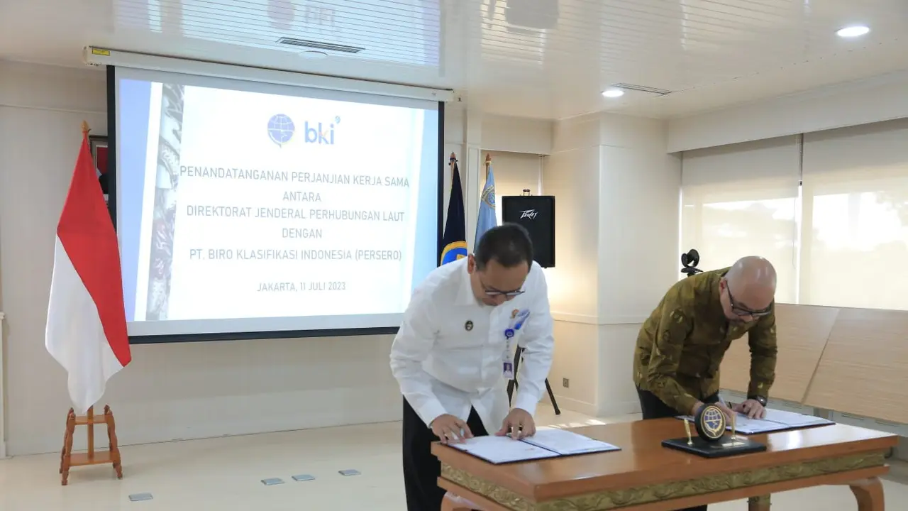 Direktorat Jenderal Perhubungan Laut Kementerian Perhubungan kembali memperpanjang kewenangan survey dan sertifikasi statutoria terhadap kapal-kapal oleh BKI