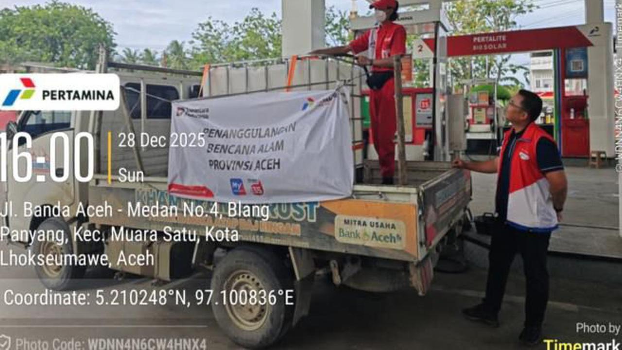 PPN Pasok Ratusan Ribu Gasoline dan Gasoil untuk Penerangan Genset di Aceh