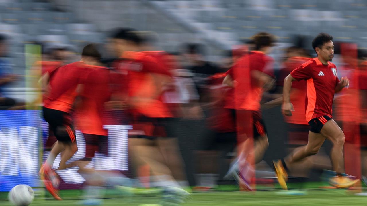 Timnas Jepang jajal rumput Stadion GBK