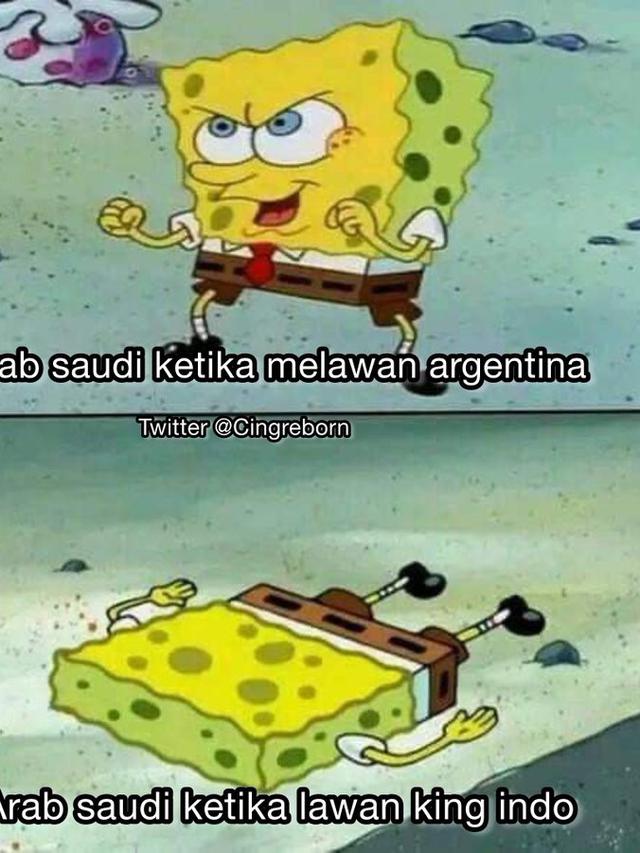 Meme Timnas Indonesia Imbang Lawan Arab Saudi di Kualifikasi Piala Dunia