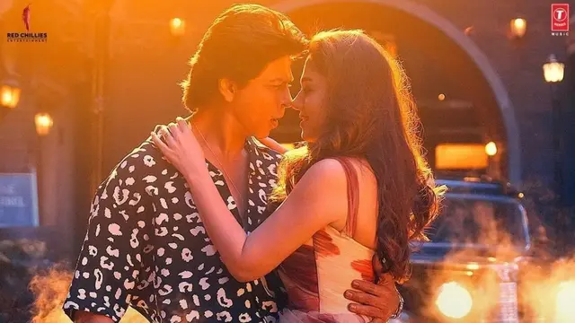 Shah Rukh Khan berakting di film terbarunya Jawan
