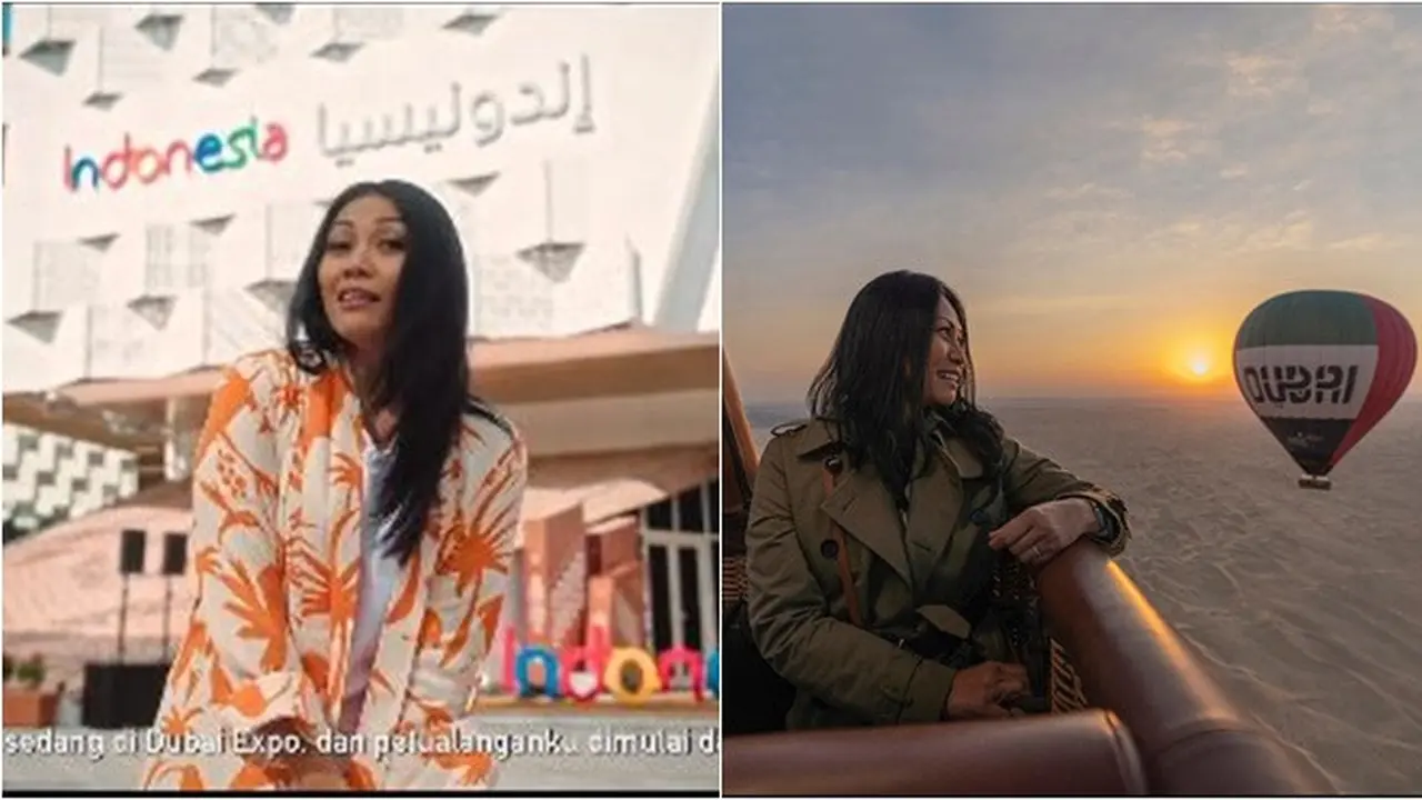 Ungkap Rasa Rindu, Ini 6 Potret Kenangan Anggun C Sasmi saat Liburan di Dubai