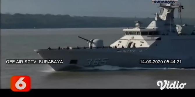 VIDEO: Ribuan Prajurit TNI AL Gelar Latihan Operasi Gabungan di Perairan Jawa