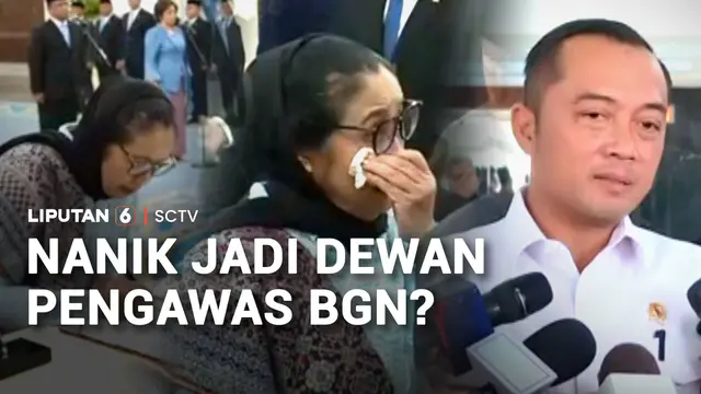Nanik Deyang Jadi Dewan Pengawas BGN?