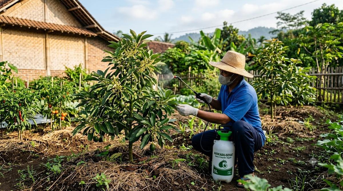Cara Memberikan Nutrisi Pohon Alpukat