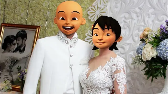 6 Editan Foto Mei Mei dan Susanti Jadi Pengantin Ini Absurd, Bikin Ngakak