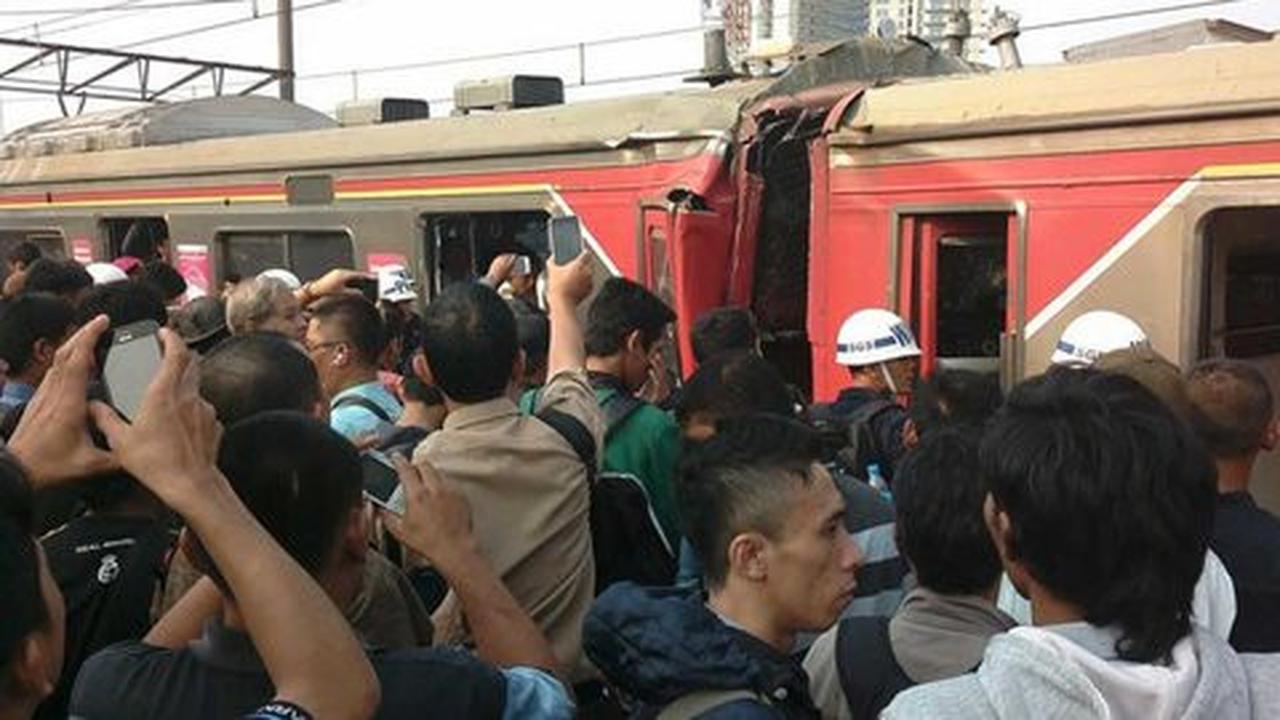 30 Orang diperiksa polisi terkait kecelakaan KRL di Stasiun Juanda