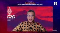 Ketua Tim Persiapan Mutual Evaluation Review (MER) Kemenkeu Muhammad Sigit dalam Inspirato Sharing Session bersama Liputan6.com bertajuk Masa Depan Indonesia Bersama FATF, Jumat (5/8/2022)