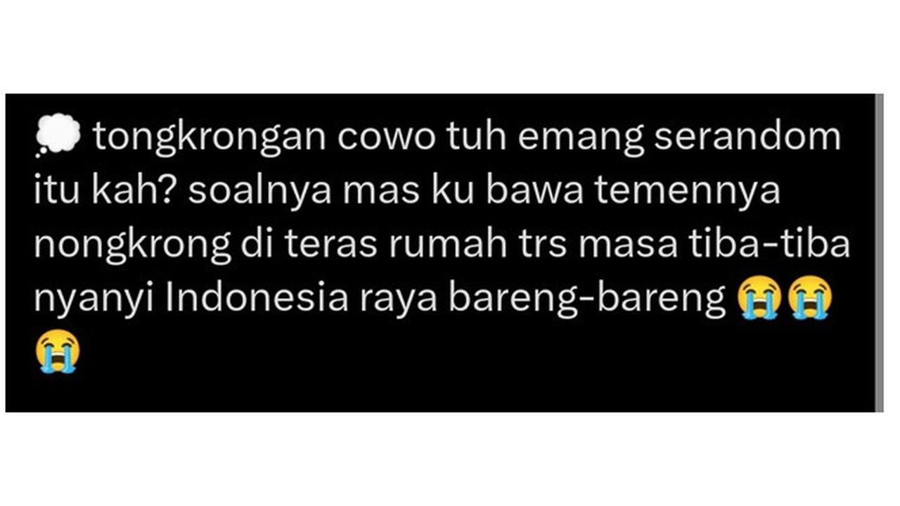 6 Pembahasan Random Cowok ketika Nongkrong Ini Kocak, Bikin Ngakak