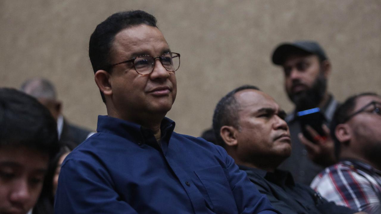 Anies Baswedan hadiri sidang perdana Tom Lembong