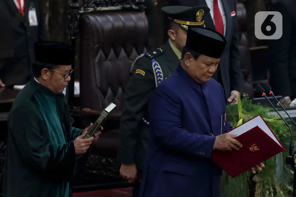 Momen Pelantikan Presiden dan Wakil Presiden Republik Indonesia Periode 2024-2029