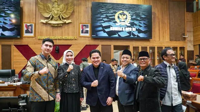 Menpora bersama Komisi X DPR