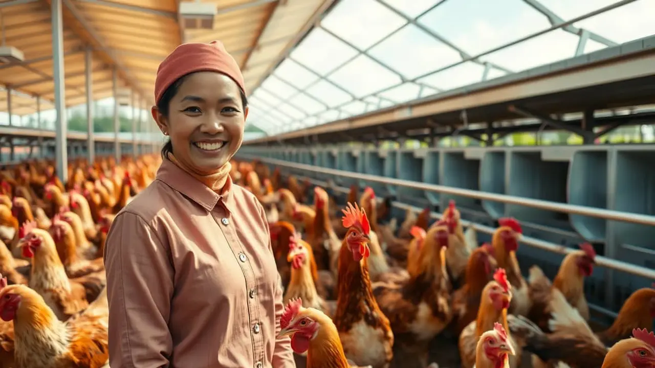 ciri-ciri habitat ayam