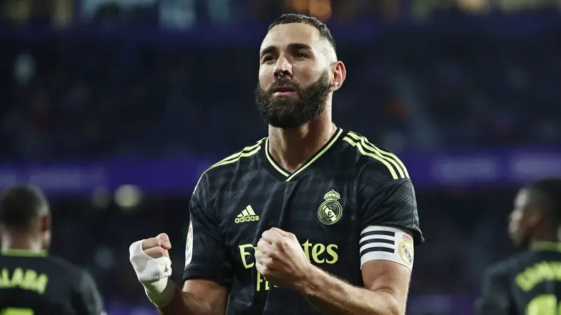 Karim Benzema - Real Madrid - Liga Spanyol - 31 Desember 2022