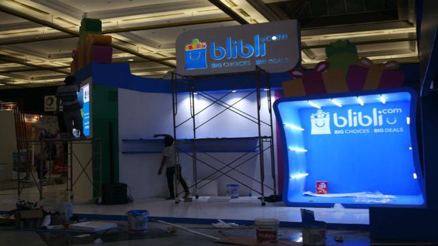 Stan pendukung Indonesia Open 2017