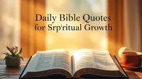 Daily Bible Quote of the Day for Spiritual Growth and Inspiration
