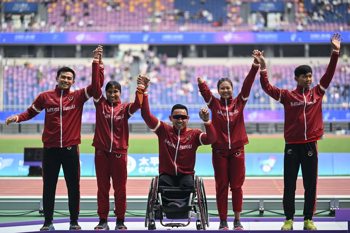 Atlet Disabilitas Indonesia Sukses Raih 29 Medali Emas dalam Asian Para Games di Hangzhou, China