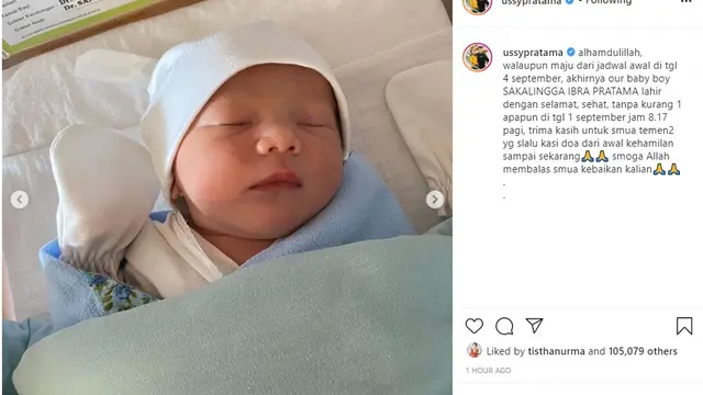 Ussy Sulistiawaty (Foto: Instagram/@ussypratama)