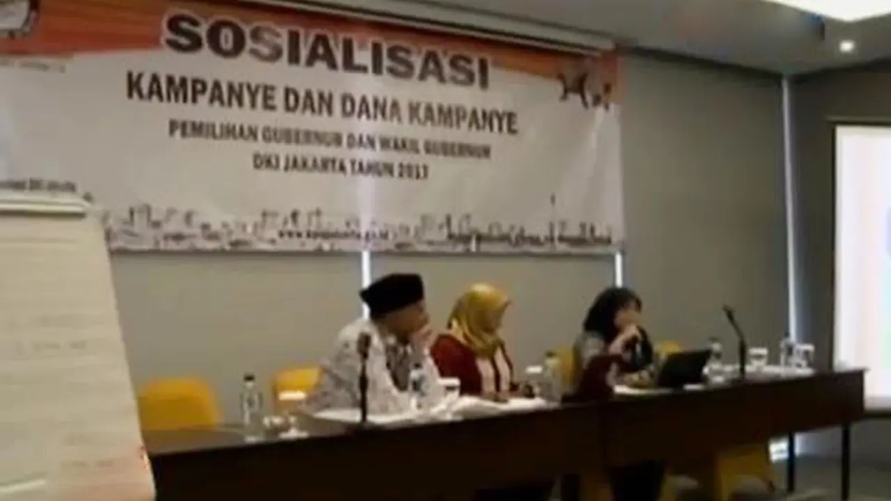 Aturan Kampanye Cagub DKI